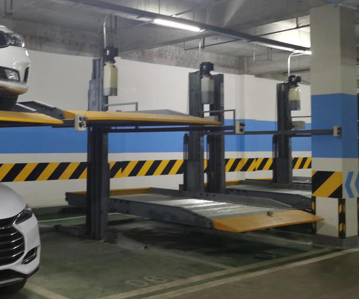 云南升降平移式機械停車位過驗收