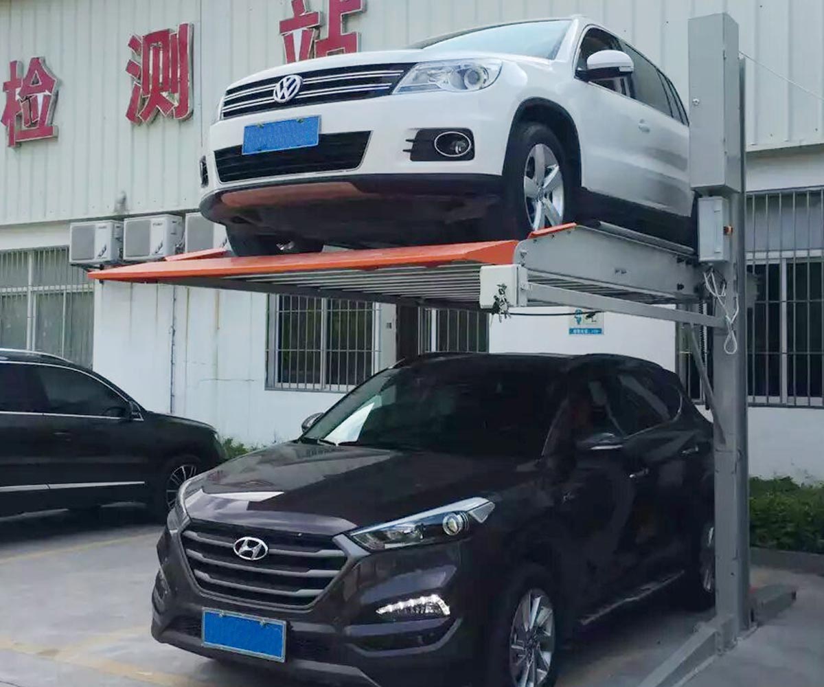 陜西2層升降式機械停車設備