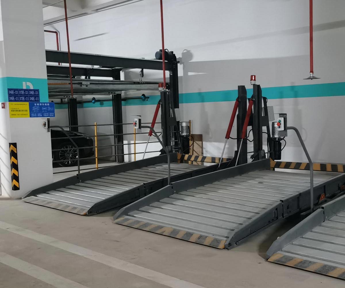 兩柱簡易類機(jī)械立體車庫