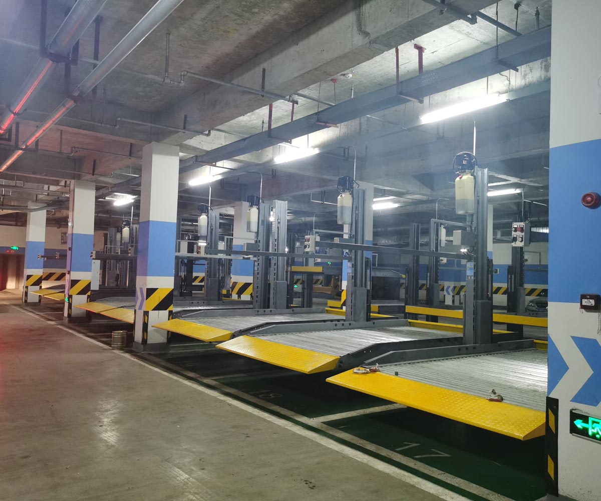 云南家用簡易類機械式立體車庫